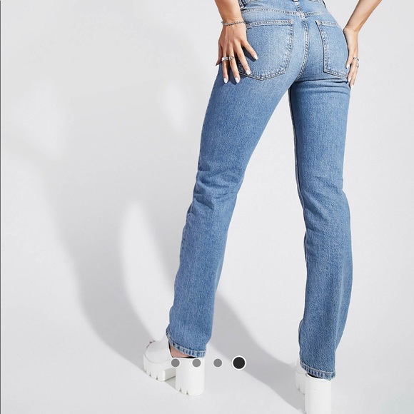 ASOS Mid Rise Comfort Stretch Jeans - Picture 2 of 6